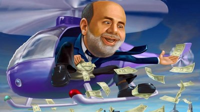 Ben Bernanke was nicknamed Helicopter Ben because of his commitment to aggressively expand the money supply to stave off deflation and depression. Friend or foe, what is the fed.