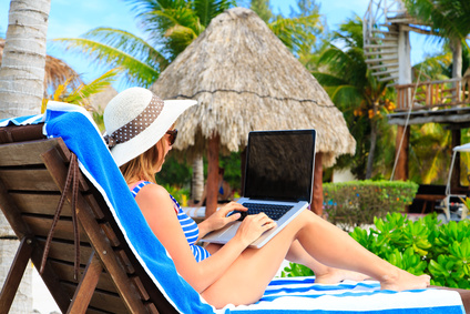 A new generation of mobile workers are able to live, work and play...all at the same time...in hotels and resorts.