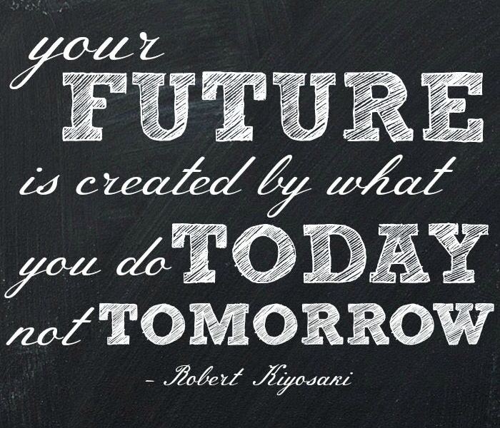 Robert Kiyosaki Second chance author quote on the future